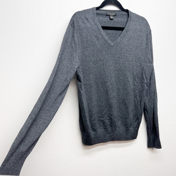 Banana Republic Mens Silk Cotton Cashmere Office Elegant Quiet Luxury Sweater M - Picture 5 of 10